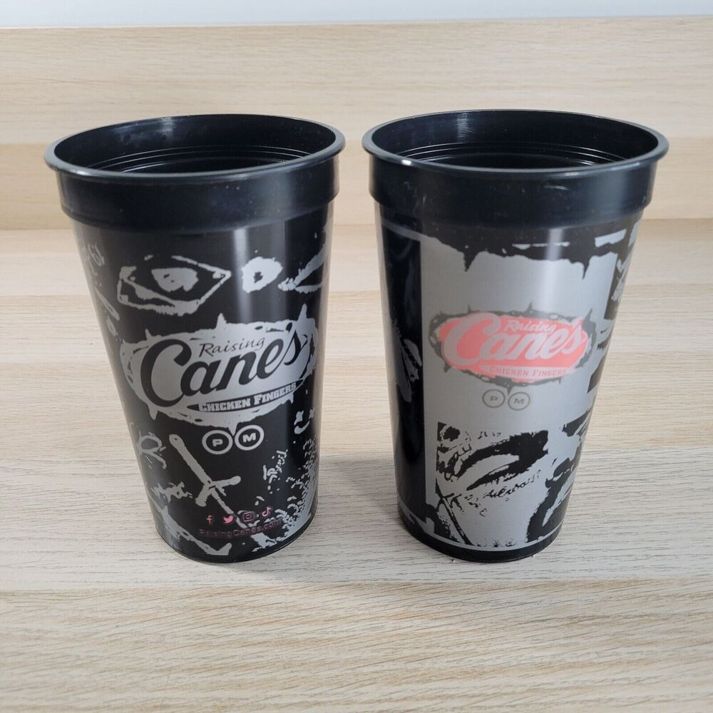 Post Malone Raising Canes Cup Lot Reusable Week 1 Collector Black First Cup